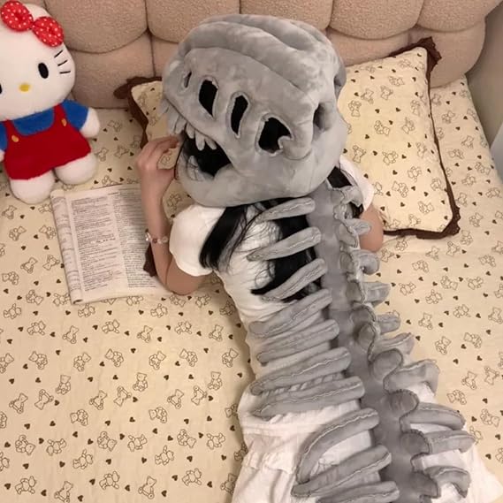 Realistic Dinosaur Skeleton Costume Set