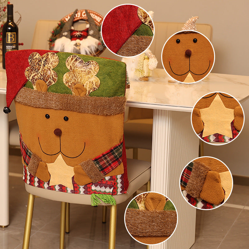 Hot Sale!Christmas Chair Decorations