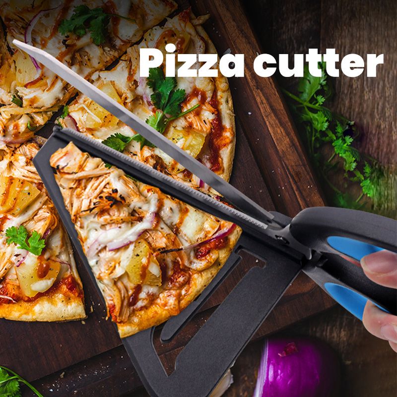 🎁 Hot Sale 49% OFF 🔥3-in-1 Stainless Steel Pizza Scissors