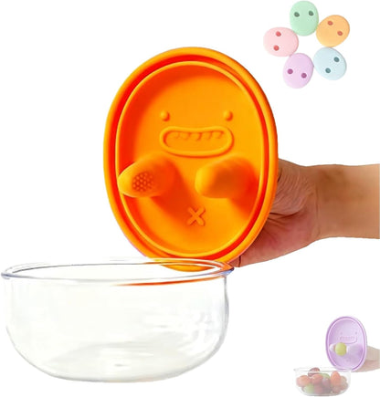 2-in-1 No-Mess Snack Container