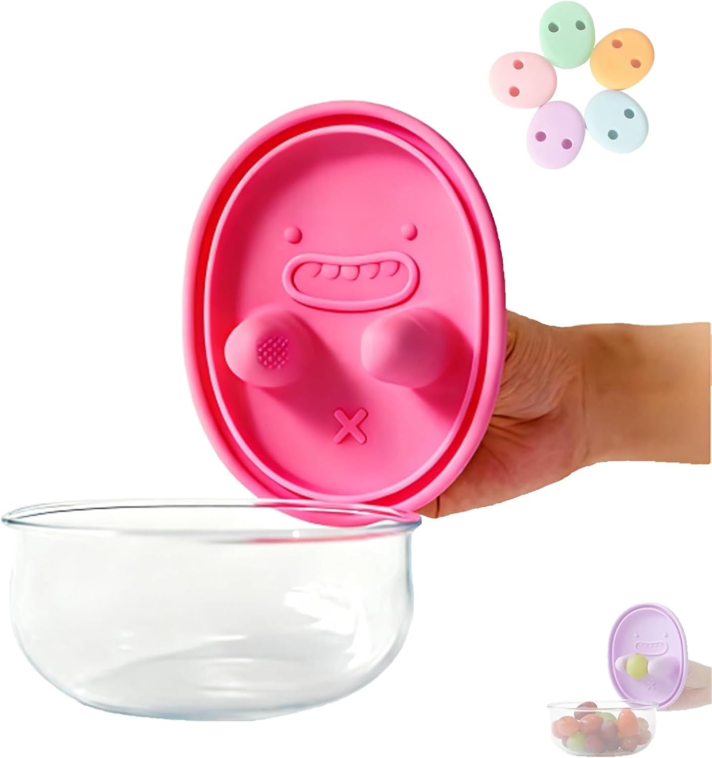 2-in-1 No-Mess Snack Container