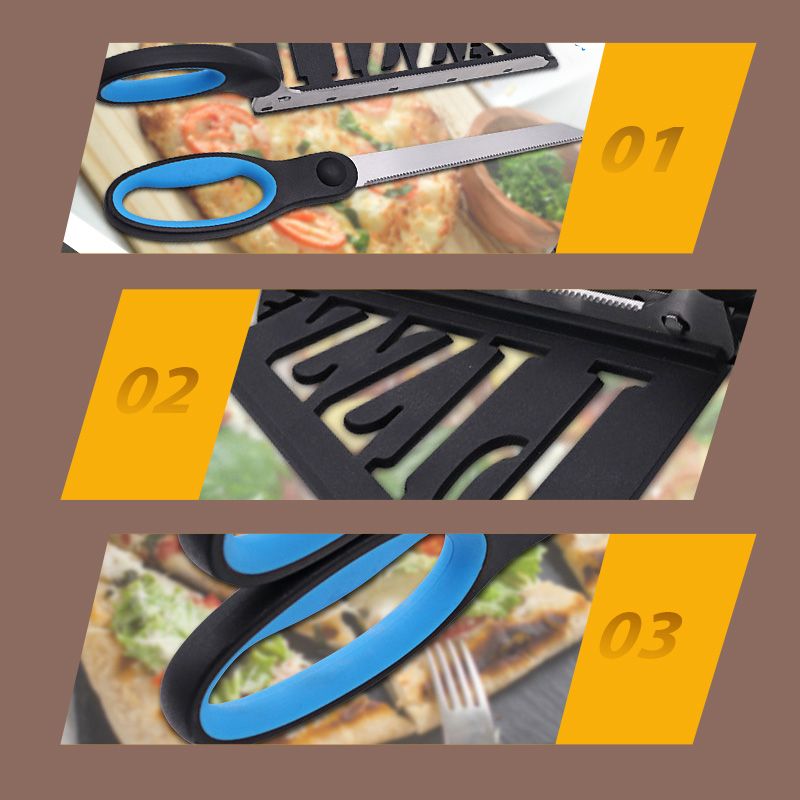 🎁 Hot Sale 49% OFF 🔥3-in-1 Stainless Steel Pizza Scissors