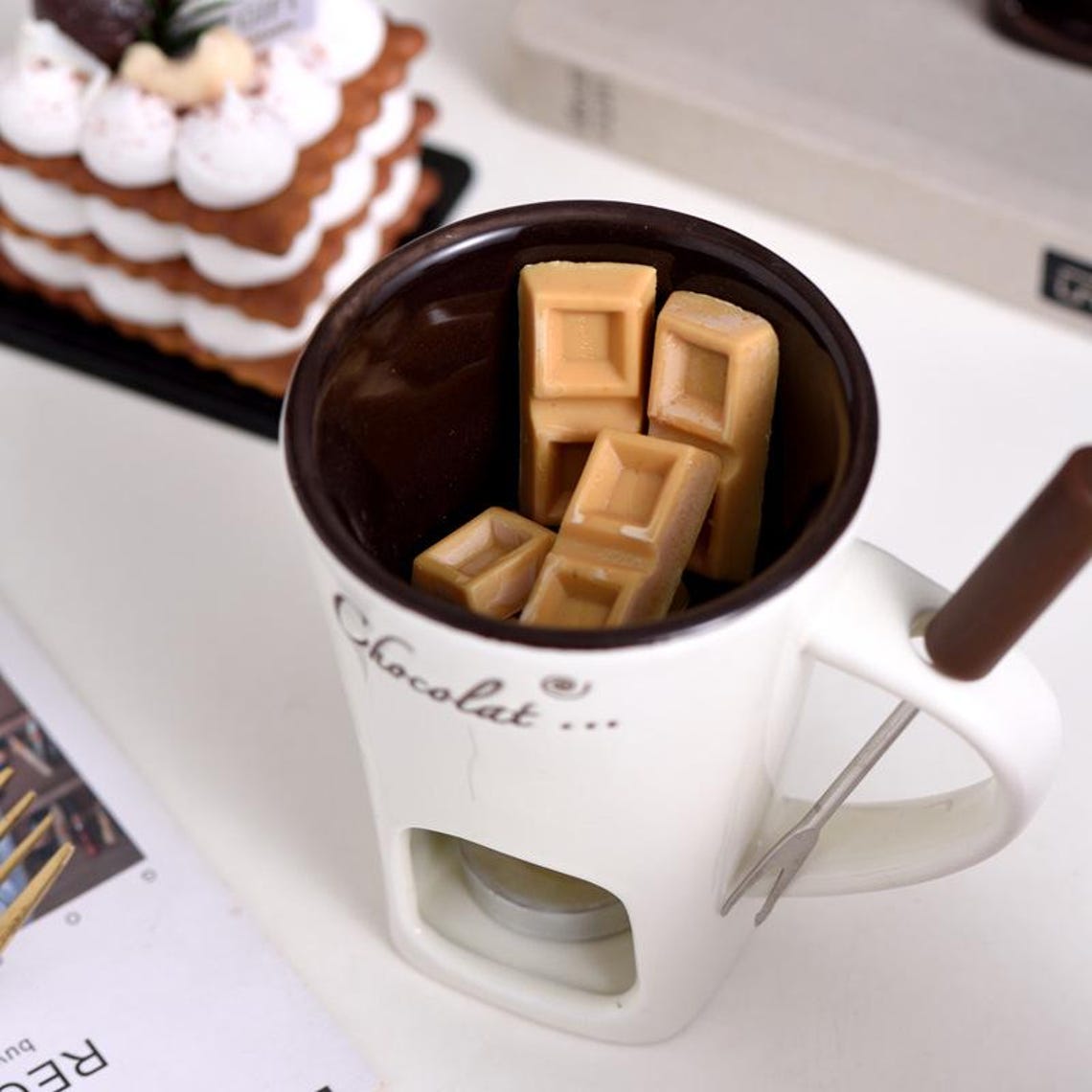 🔥Second Item 40% Off🔥Multi-Functional Ceramic Fondue Mug