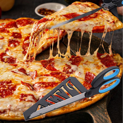 🎁 Hot Sale 49% OFF 🔥3-in-1 Stainless Steel Pizza Scissors
