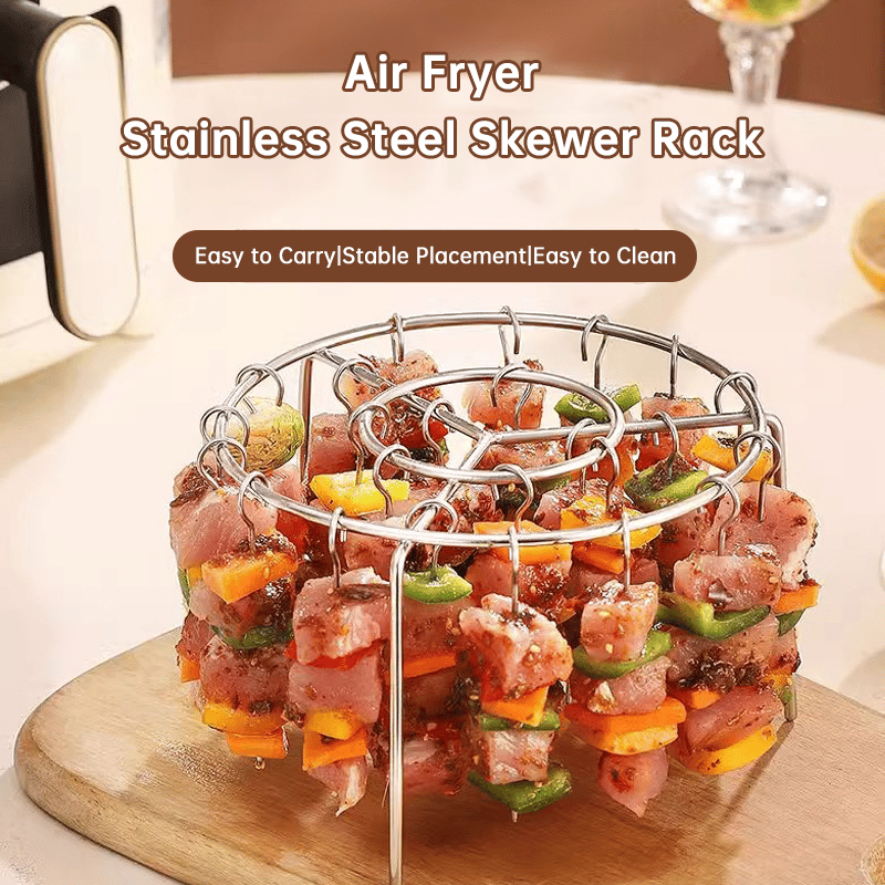 🥩Air Fryer Barbecue Grill Vertical Barbecue Kebab🍤